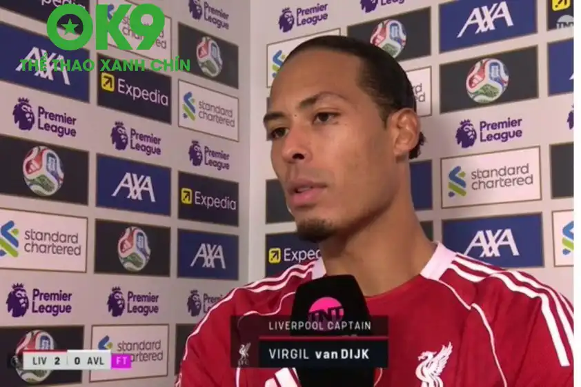 Van Dijk cho rằng những lời chỉ trích gần đây đã bị thổi phồng quá mức (Ảnh: X). Van Dijk phản pháo những lời chỉ trích thái quá (Ảnh: X).